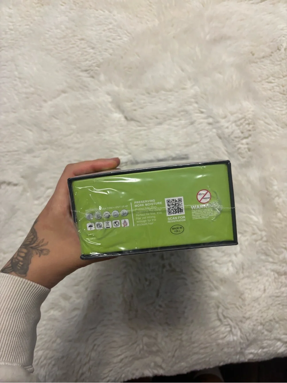 NIB Royale Platinum Genius Heating Element Green Hair Straightener